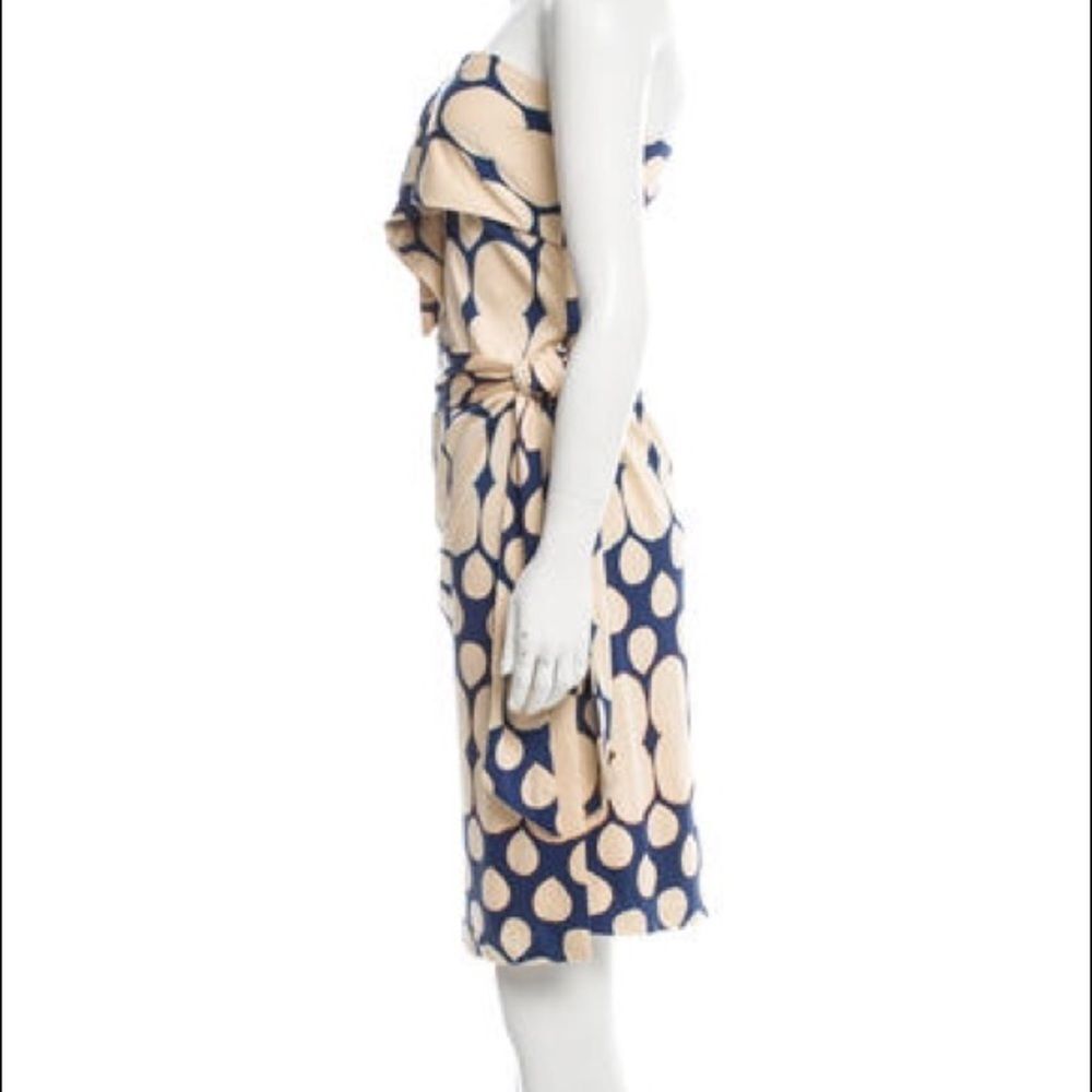 DVF Diane Von Furstenberg Tahiti Wrap Boho ethnic wedding party Dress 8 - Picture 3 of 4